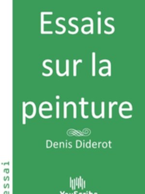 cover image of Essais sur la peinture